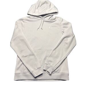 Under Armour Men’s S Hoodie Light Gray Activewear Athletic Workout